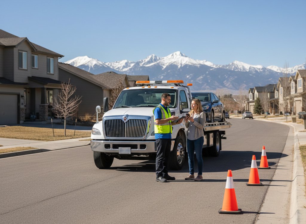 Trusted Roadside and Vehicle Transport Help for Parker Drivers