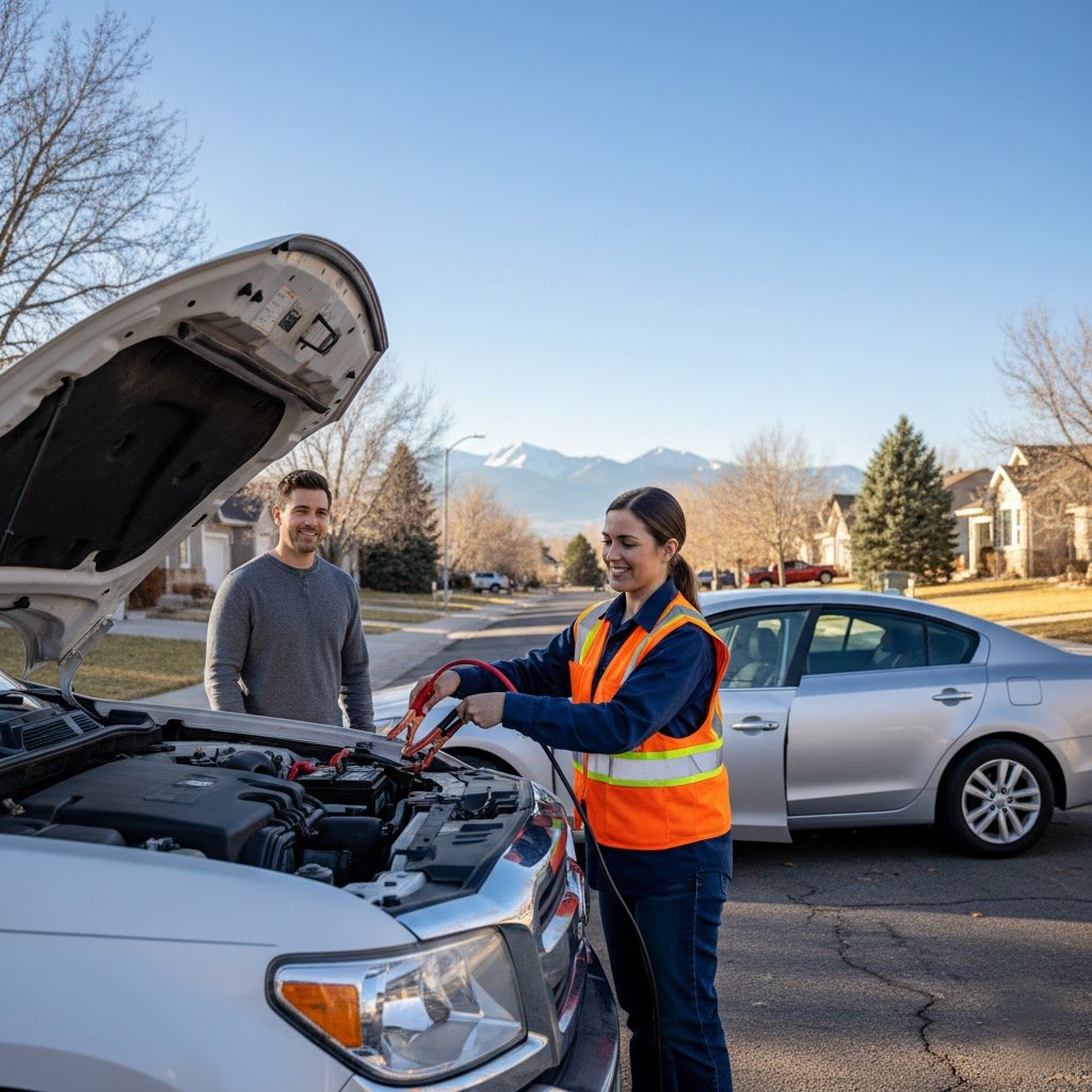 Dealing With a Dead Battery in Aurora, CO? Our Jumpstart Service