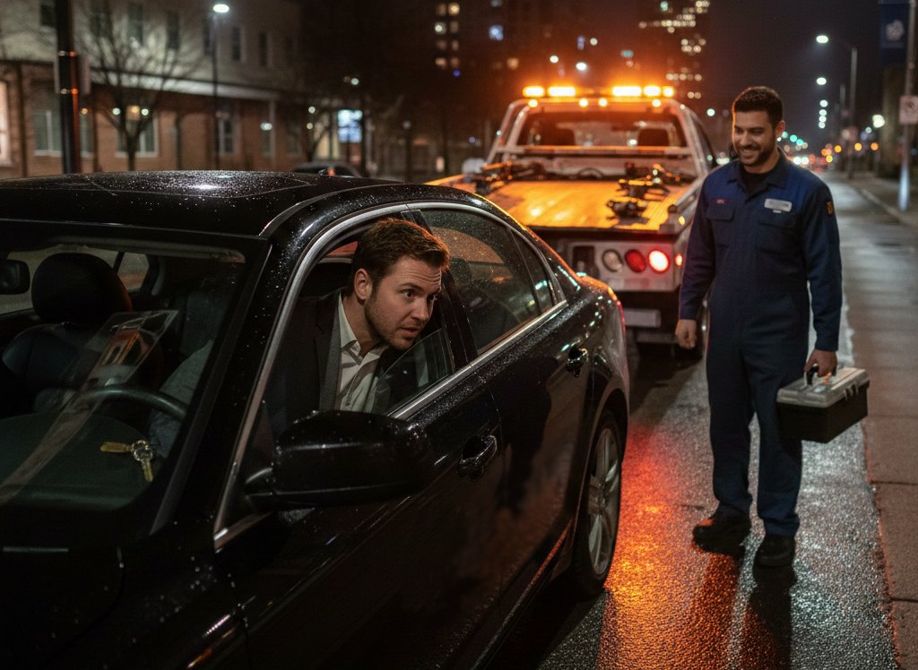 Locked-Out-Car-Reliable-Towing