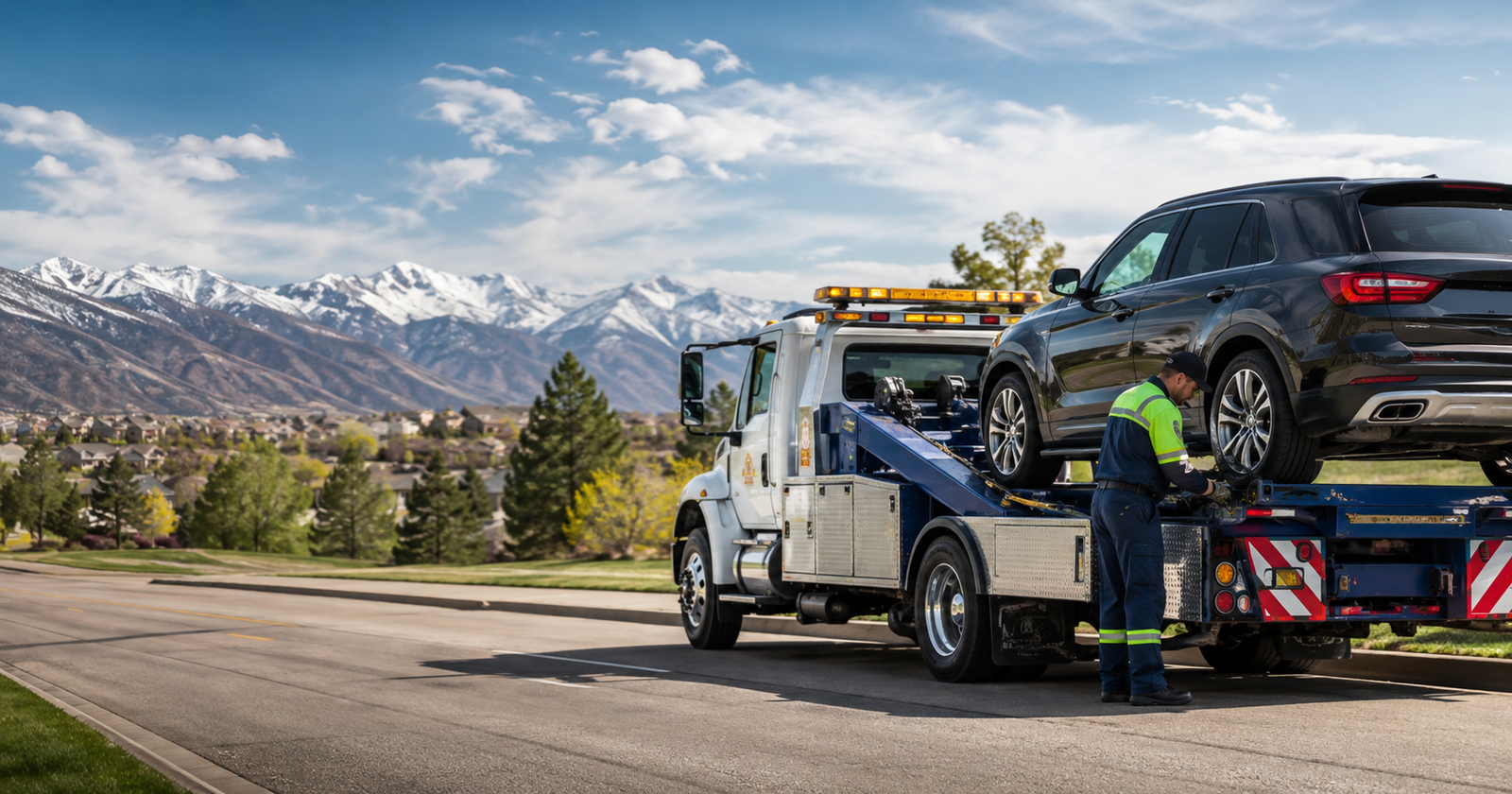 Professional Tow Truck Highlands Image