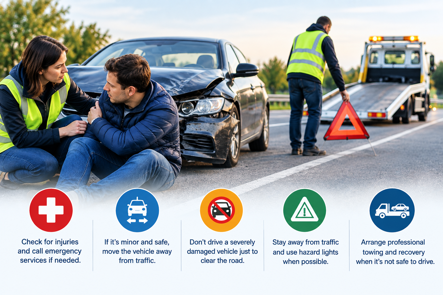 What Should Drivers Do After a Vehicle Accident?