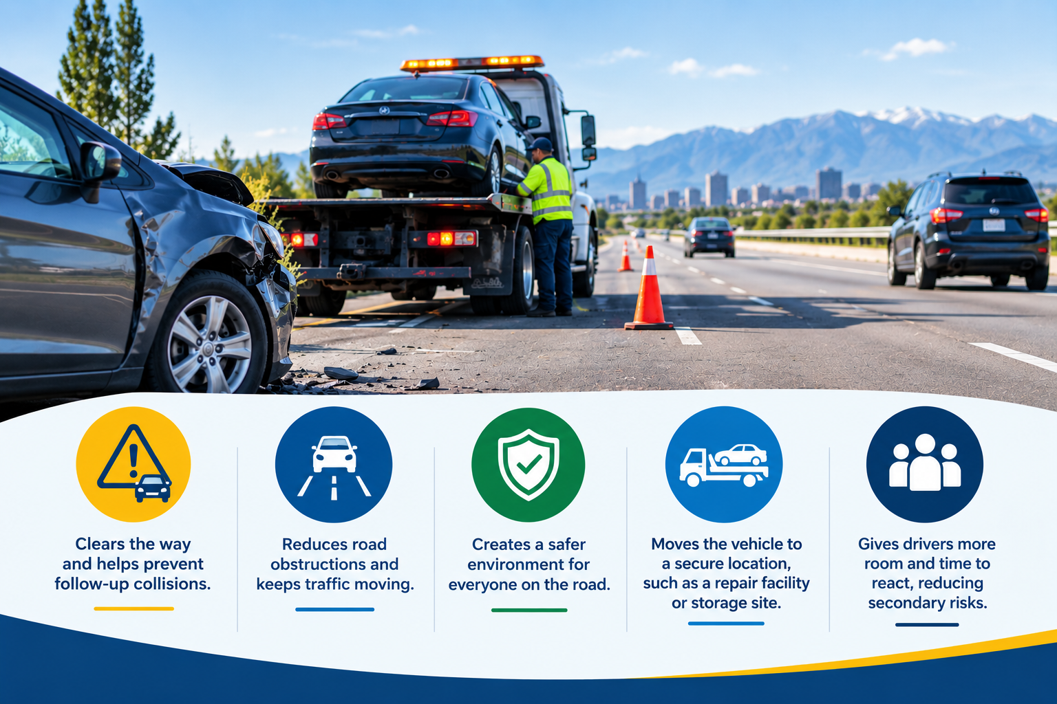 How Can Quick Vehicle Removal Reduce Secondary Accident Risks
