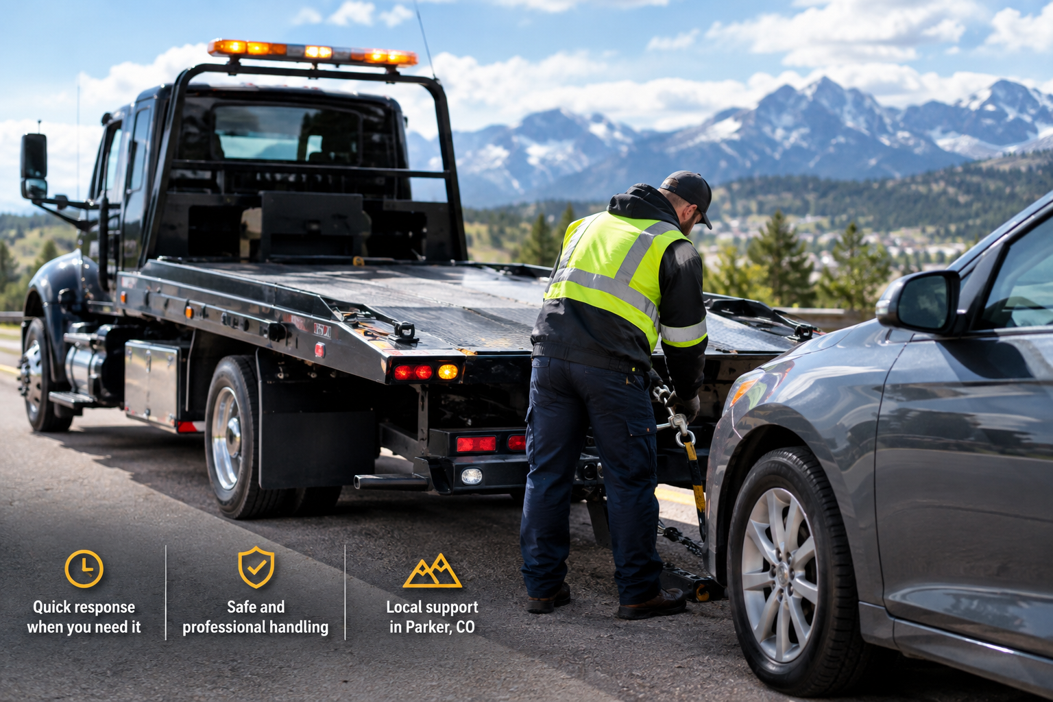 How Can Towing Parker Colorado Help During Unexpected Vehicle Trouble
