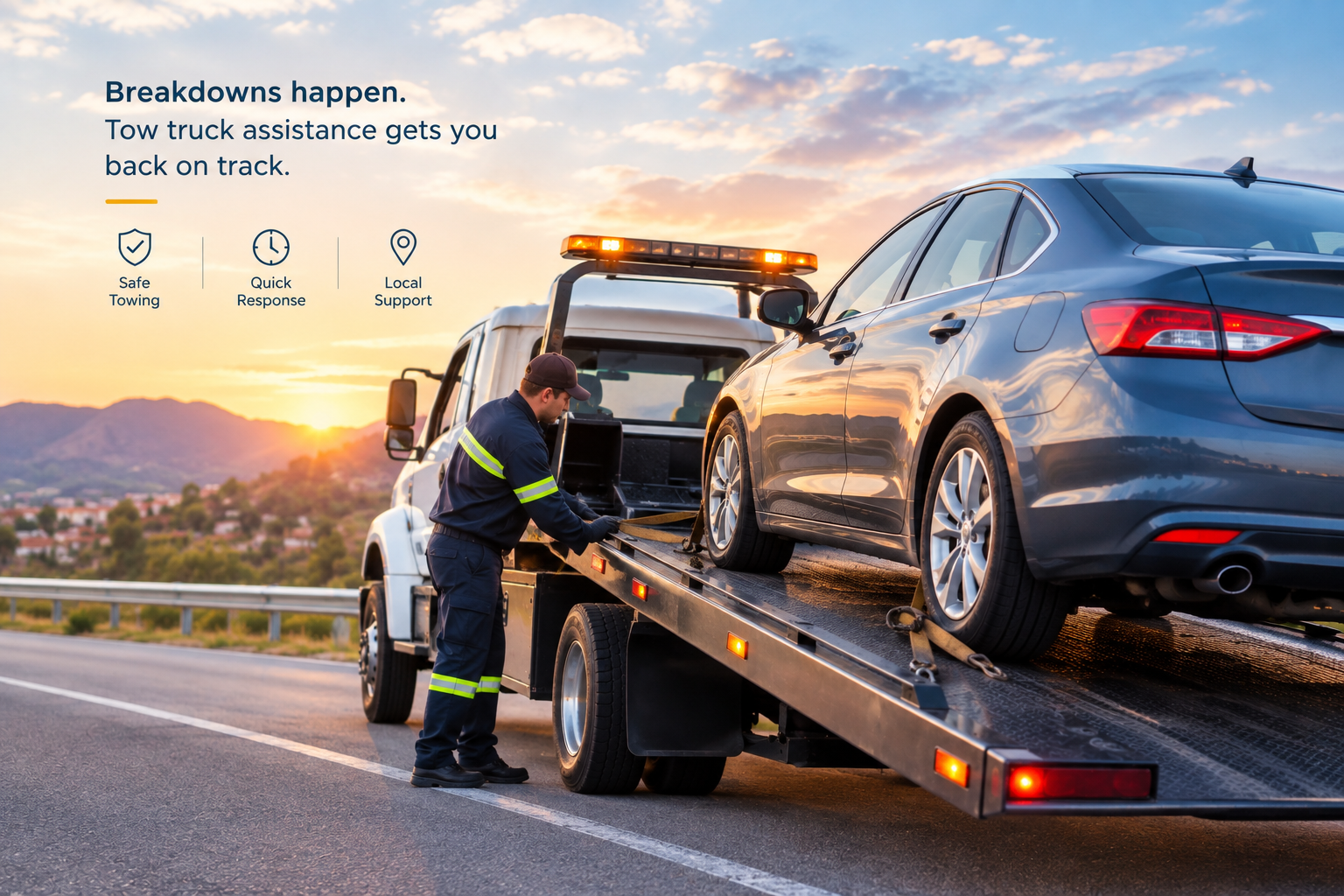 How Can a Tow Truck Help After a Vehicle Breakdown