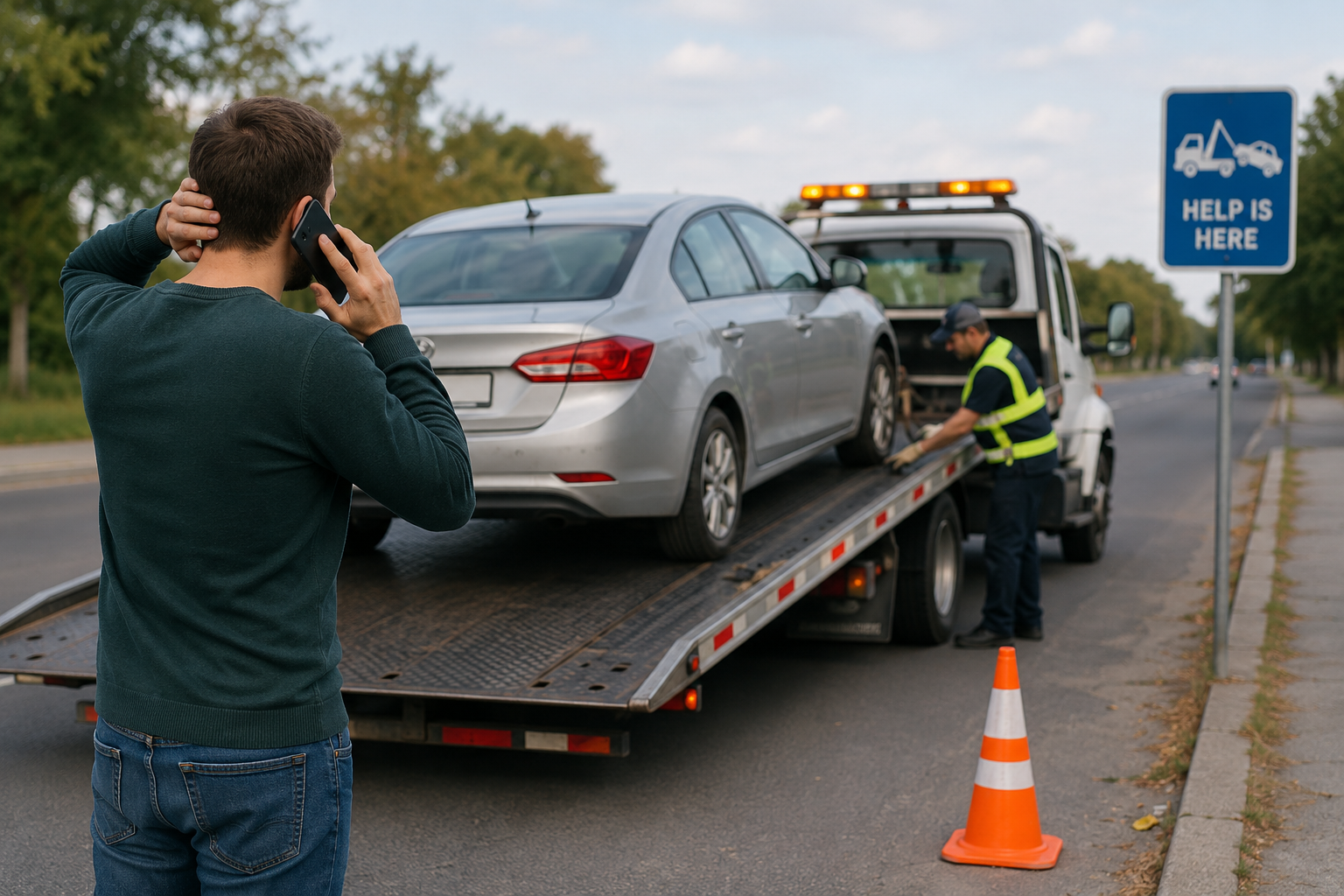How Do Towing Services Centennial Co Help After a Breakdown