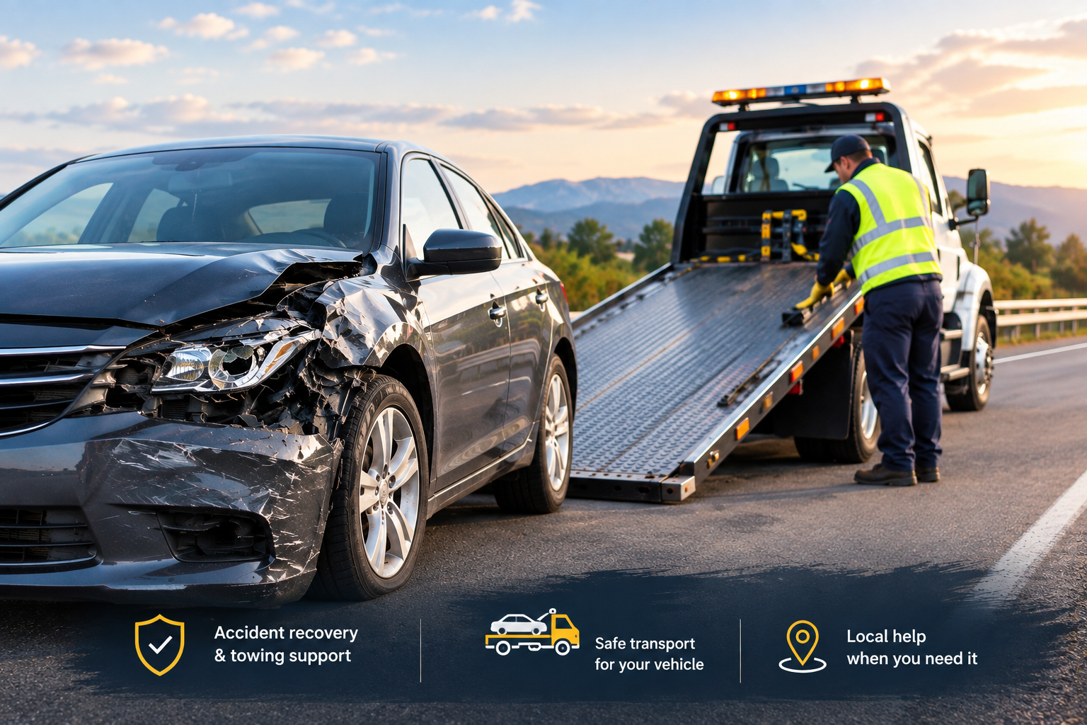 How Do Towing Services Littleton Co Help Drivers After Accidents