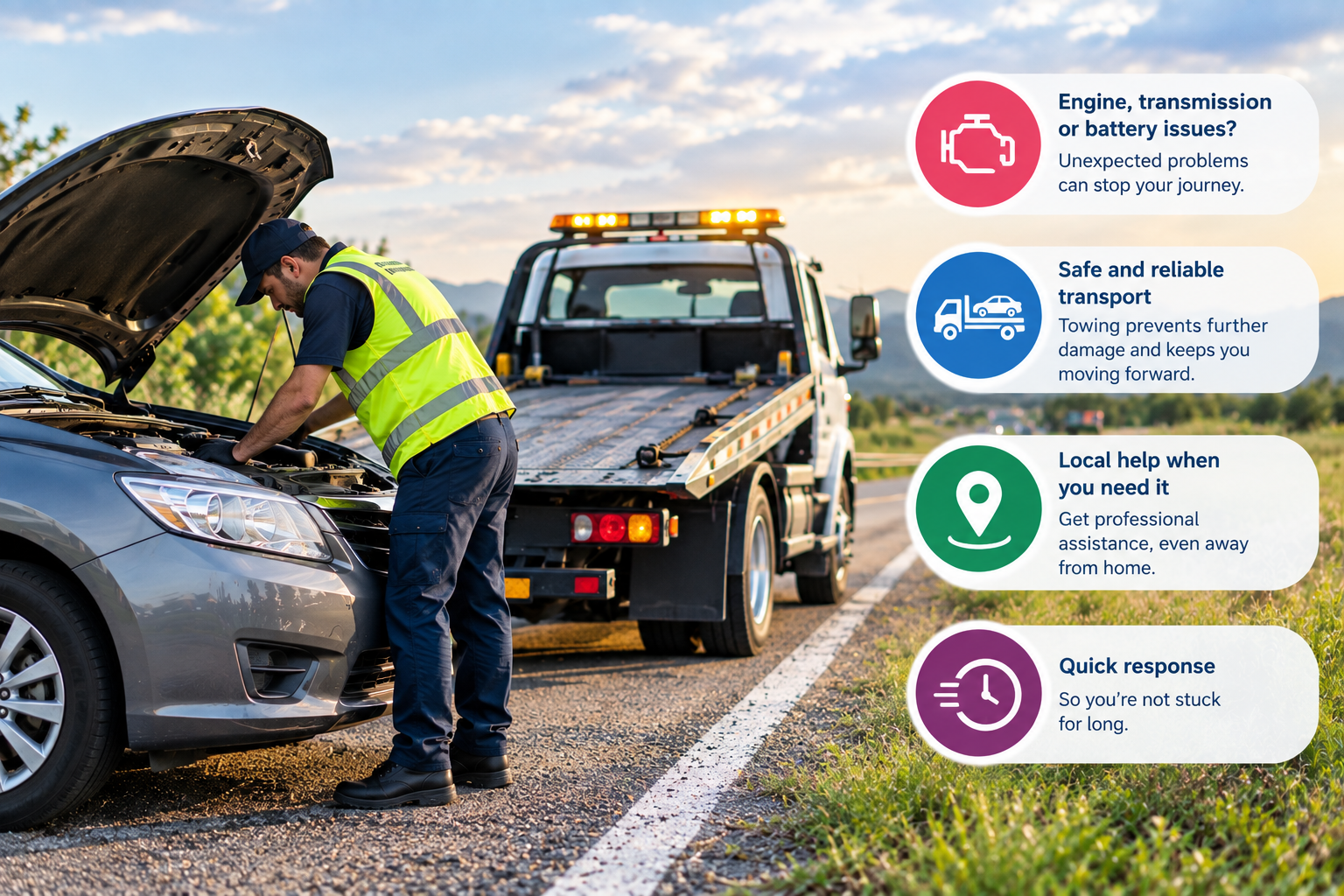 How Emergency Towing Centennial Co Helps During Vehicle Breakdowns