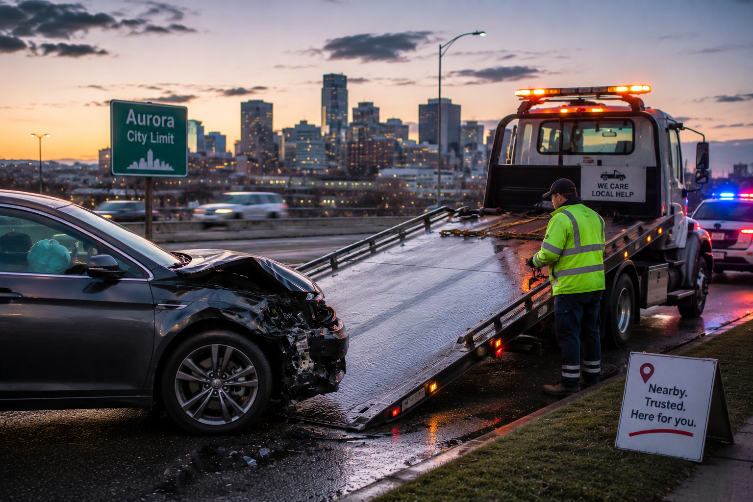 How Local Accident Recovery Support Benefits Aurora Drivers