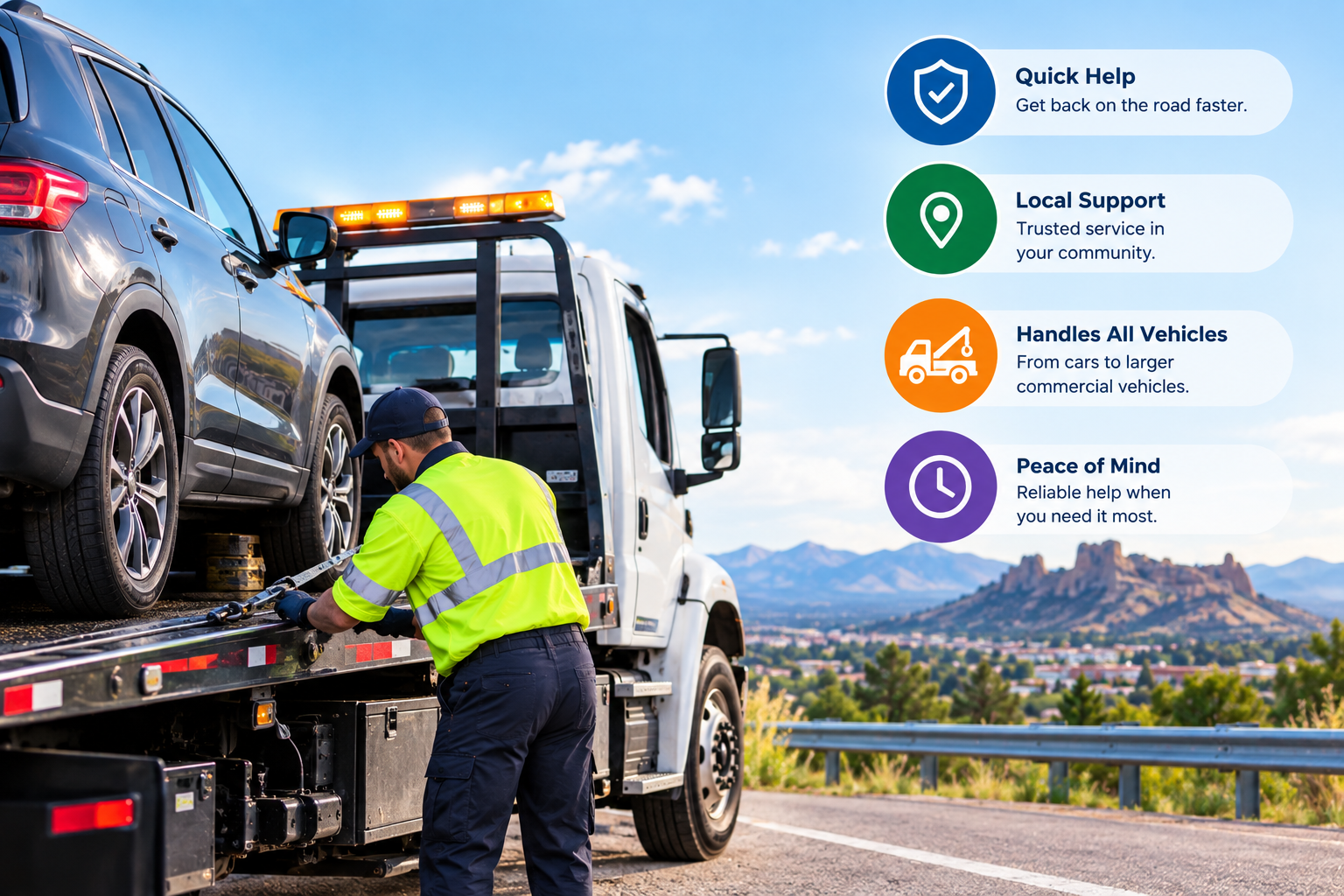Why Can Tow Truck Castle Rock Co Be Important for Local Drivers
