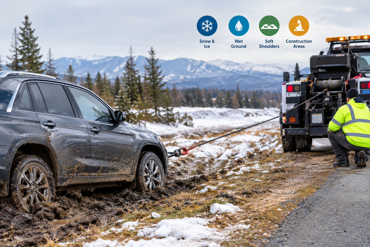 Why Choose Local Winch-Out Assistance in Aurora