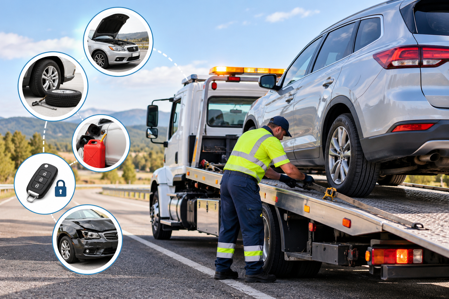 What Can Tow Truck Parker Co Do for Stuck or Disabled Vehicles?