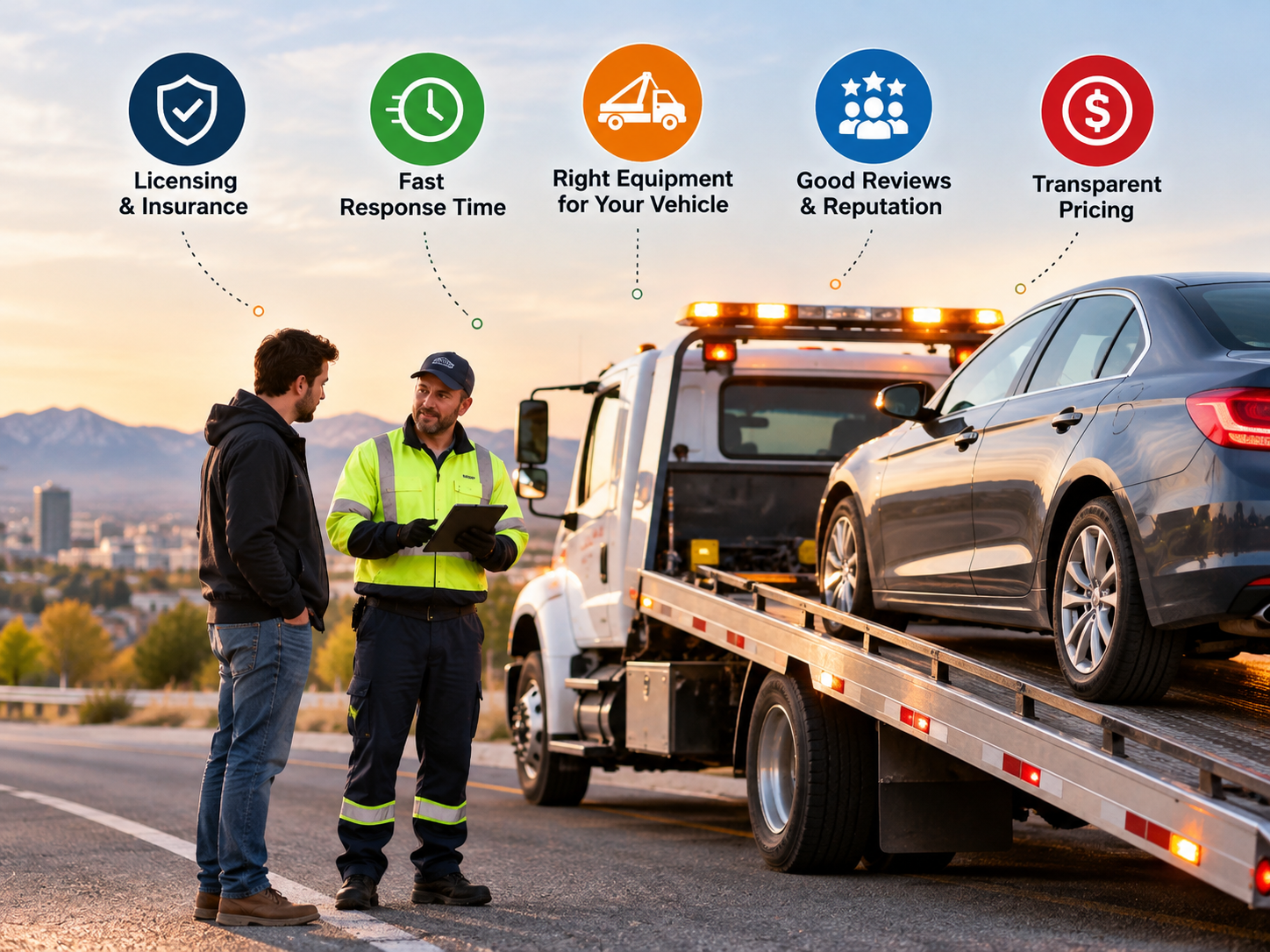 What Factors Matter When Choosing Aurora Tow Truck Service?