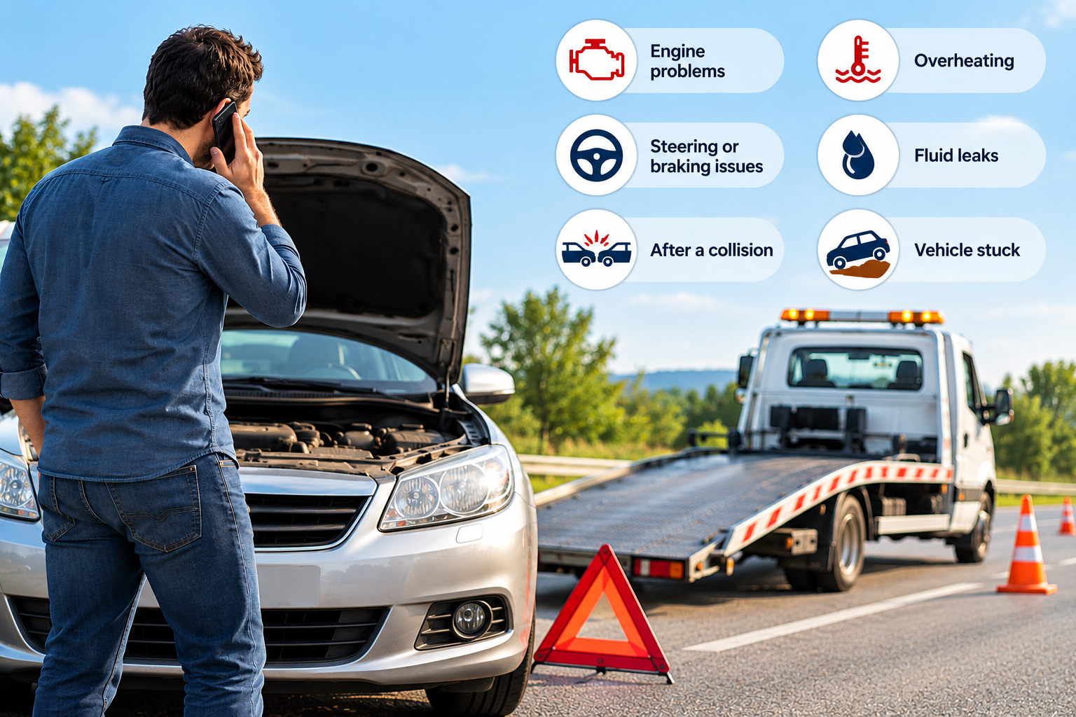 When Should You Request Towing Instead of Driving?